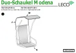 Предварительный просмотр 10 страницы leco Duo-Schaukel Modena Instructions Manual