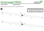 Предварительный просмотр 4 страницы leco FIESTA Assembly Instruction Manual