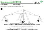 Предварительный просмотр 10 страницы leco FIESTA Assembly Instruction Manual