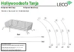 Предварительный просмотр 4 страницы leco Hollywood Sofa Tanja Instructions Manual