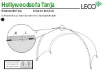 Предварительный просмотр 11 страницы leco Hollywood Sofa Tanja Instructions Manual