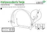 Предварительный просмотр 12 страницы leco Hollywood Sofa Tanja Instructions Manual