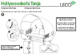 Предварительный просмотр 18 страницы leco Hollywood Sofa Tanja Instructions Manual