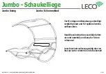 leco Jumbo Instructions Manual предпросмотр