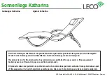 Preview for 8 page of leco Katharina Instructions Manual