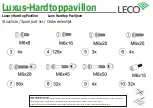 Preview for 8 page of leco Luxury Hardtop Pavilion Instructions Manual