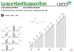 Preview for 22 page of leco Luxury Hardtop Pavilion Instructions Manual