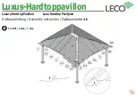 Preview for 26 page of leco Luxury Hardtop Pavilion Instructions Manual