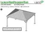 Preview for 30 page of leco Luxury Hardtop Pavilion Instructions Manual