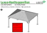 Preview for 31 page of leco Luxury Hardtop Pavilion Instructions Manual