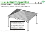 Preview for 32 page of leco Luxury Hardtop Pavilion Instructions Manual