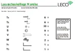 Preview for 6 page of leco Mareike 36401 214 Manual