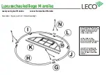 Preview for 8 page of leco Mareike 36401 214 Manual