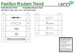 Preview for 4 page of leco Modern Trend Instructions Manual