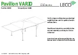 leco Pavilion VARIO Manual preview