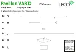 Предварительный просмотр 3 страницы leco Pavilion VARIO Manual