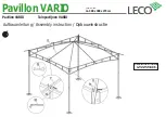 Предварительный просмотр 8 страницы leco Pavilion VARIO Manual