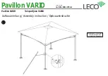 Предварительный просмотр 13 страницы leco Pavilion VARIO Manual