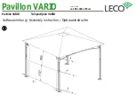 Preview for 15 page of leco Pavilion VARIO Manual