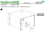 Предварительный просмотр 16 страницы leco Pavilion VARIO Manual