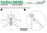 Preview for 4 page of leco Pavillon SAFARI Instructions Manual