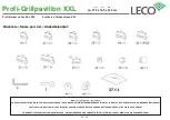 Предварительный просмотр 5 страницы leco Profi-Barbecue Pavilion XXL User Manual