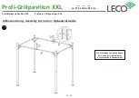 Предварительный просмотр 10 страницы leco Profi-Barbecue Pavilion XXL User Manual