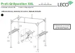 Предварительный просмотр 11 страницы leco Profi-Barbecue Pavilion XXL User Manual