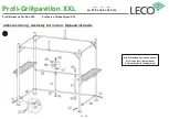 Предварительный просмотр 12 страницы leco Profi-Barbecue Pavilion XXL User Manual