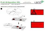 Предварительный просмотр 14 страницы leco Profi-Barbecue Pavilion XXL User Manual