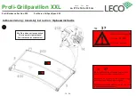 Предварительный просмотр 16 страницы leco Profi-Barbecue Pavilion XXL User Manual