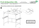 Предварительный просмотр 17 страницы leco Profi-Barbecue Pavilion XXL User Manual