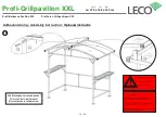 Предварительный просмотр 18 страницы leco Profi-Barbecue Pavilion XXL User Manual