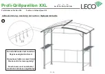 Предварительный просмотр 19 страницы leco Profi-Barbecue Pavilion XXL User Manual