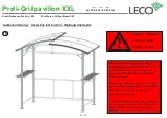 Предварительный просмотр 20 страницы leco Profi-Barbecue Pavilion XXL User Manual