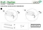 Предварительный просмотр 9 страницы leco Profi Pavillion Manual