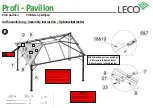 Preview for 17 page of leco Profi Pavillion Manual