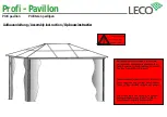 Preview for 27 page of leco Profi Pavillion Manual