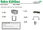 Предварительный просмотр 2 страницы leco Retro Cool Box Assembly Instruction Manual