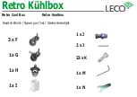 Preview for 3 page of leco Retro Cool Box Assembly Instruction Manual