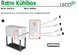 Preview for 7 page of leco Retro Cool Box Assembly Instruction Manual