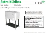 Предварительный просмотр 10 страницы leco Retro Cool Box Assembly Instruction Manual