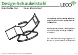 leco Rocking Chair Quick Start Manual preview