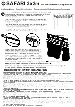 Предварительный просмотр 6 страницы leco SAFARI Assembly Instruction Manual