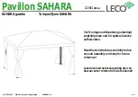 Предварительный просмотр 1 страницы leco SAHARA Assembly Instruction Manual