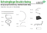 Preview for 3 page of leco Schwingliege Manual