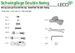 Предварительный просмотр 4 страницы leco Schwingliege Manual