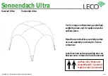 Предварительный просмотр 1 страницы leco Ultra Manual