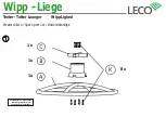 Preview for 3 page of leco Wipp-Liege Instructions Manual