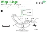 Preview for 5 page of leco Wipp-Liege Instructions Manual